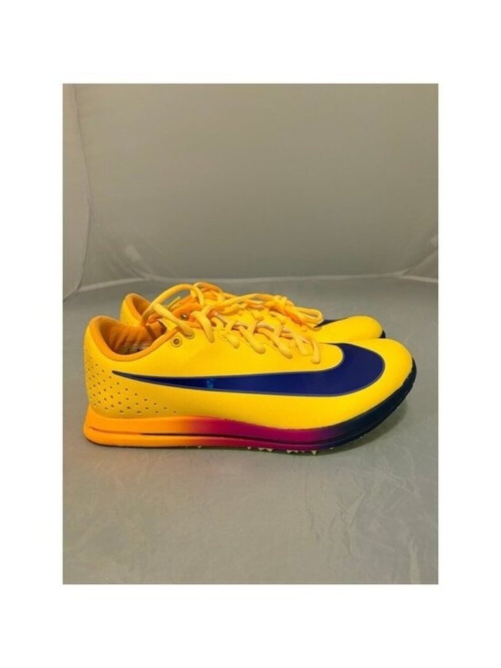 Nike Triple Jump Elite 3 track and field jumping shoes sz 10.5 HV6425 800 yellow